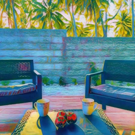 Un Ecrin De Paix Au Soleil Et Proche De La Mer Moorea Buitenkant foto